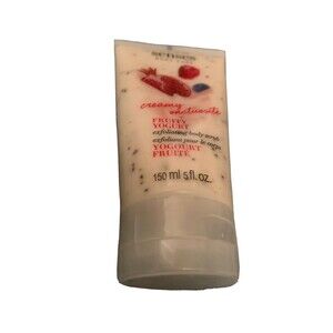 AVON Senses Body Care Creamy FRUITY YOGURT Shower Gel & Body Scrub Set NEW